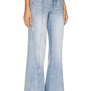 Good American Good Waste Palazzo Jeans